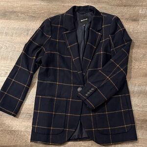 Madewell Larsen Windowpane Blazer